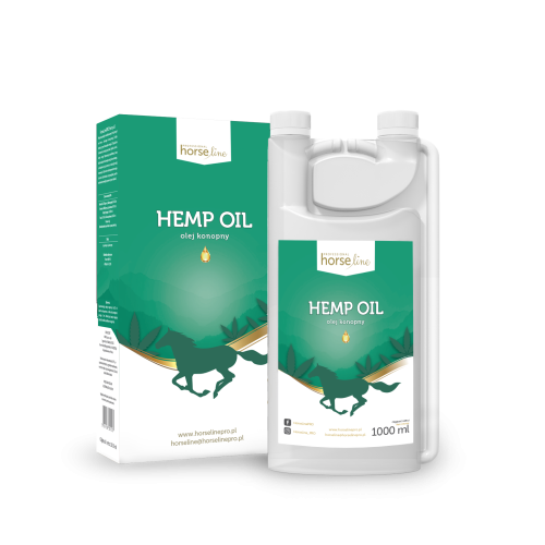 Olej lniano-konopny HorseLinePRO Hemp Oil