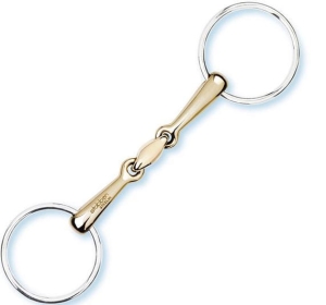 Wędzidło podwójnie łamane Stubben STEELtec