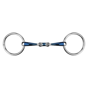 Wędzidło anatomiczne York Blue Plasma 14 mm.