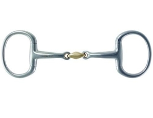 Wędzidło podwójnie łamane oliwkowe Stubben STEELtec