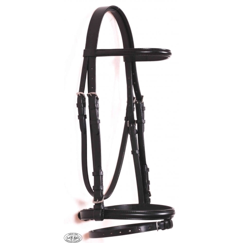 Ogłowie sportowe gładkie Daw-mag