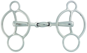 Wędzidło Stubben EZ Control podwójnie łamane 3 GAG