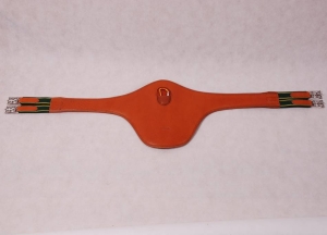 Popręg skórzany z fartuchem Daw-Mag